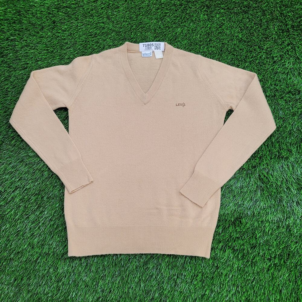 Vintage 80s LEVIS MOD Sweater Womens XS 19x23 USA